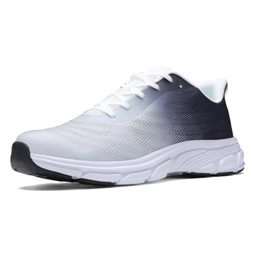 RTOUNT Mens Trainers Men Breathable Casual Walking Shoes for Gym Travel