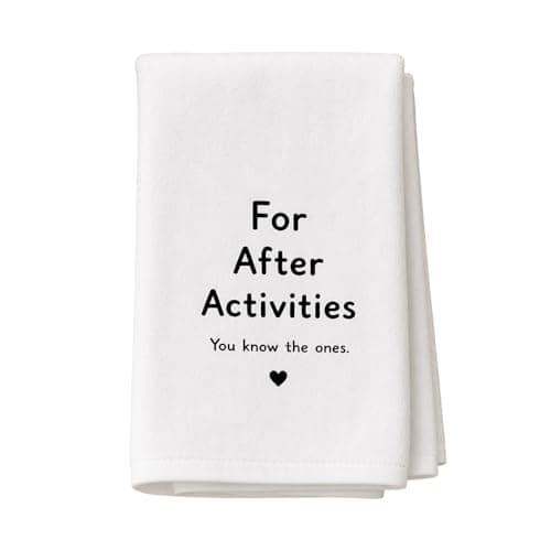 SJAUBKJOG Gifts For Boyfriend, Cotton Towel 35x75cm Couple Gifts