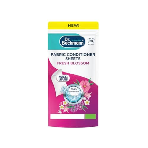 Dr. Beckmann Fabric Conditioner Sheets, Fresh Blossom, 14 Sheets