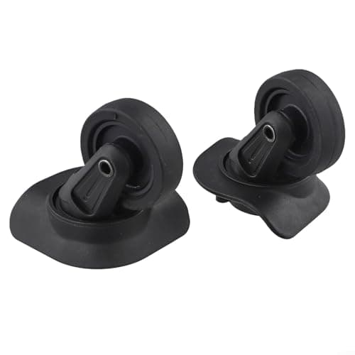 2 Pieces For Suitcase Replacement Wheels Set for Luggage Trolley with Full Accessories for Easy Mounting (W142)