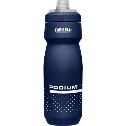 Camelbak PODIUM 710 ml – bike bottle – self-sealing cap – leak-proof – BPA-free – easy to clean – Blue/Navy, size: OS