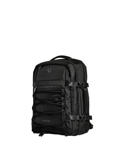 ANTLER Discovery Backpack, 28L, Laptop Sleeve, Black, 45x31x20cm, 1.17kg