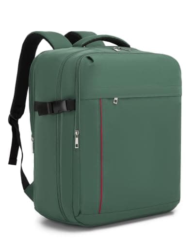Kono EasyJet Cabin Bag 45x36x20, 32L Underseat Travel Backpack Green