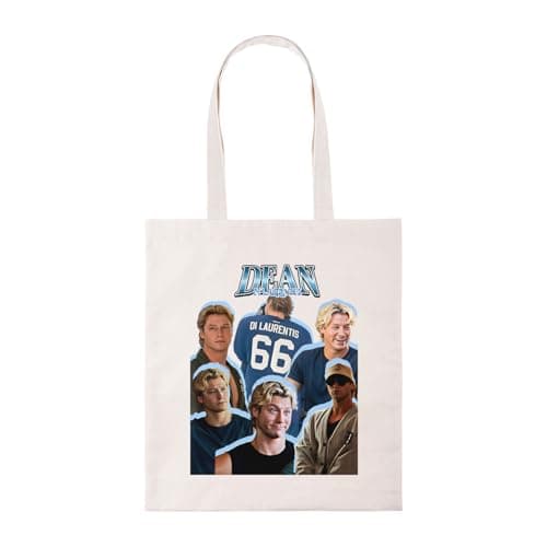 New Spirit Original Dean Di Laurentis, hocky trending campus viral cool fun off garret graham tote bag cotton shopper shopping bags reusable