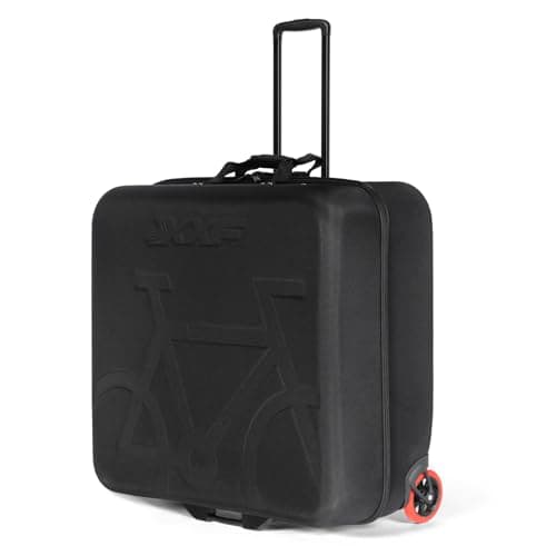 Ejoyous Folding Bike Travel Case, EVA Hard Shell, Lightweight Storage Box, Easy Packing, Ideal for Folding bicycl and Travel (E2521)