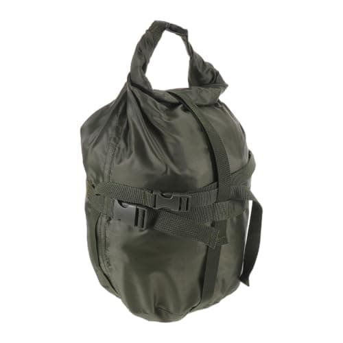 Adorainbow Compression Sack for Camping and Hiking, Water Resistant Oxford Cloth with Adjustable Cross Straps, Quick Release Buckles, Top Lid, and Carry Handle, Soft Storage Bag for Quilts