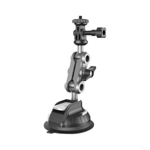 Suction Cup Mount Secure Suction Grip Compact With Phone Clip