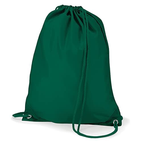 Boys Girls Gym School PE Sports Swim Drawstring Bag Navy Maroon Black Bottle Green Royal Blue Red 20+ Colors