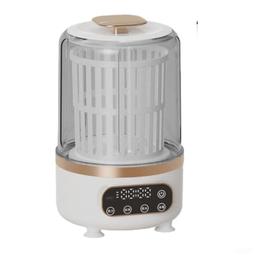 Portable FOR mini Washing Machine USB Rechargeable Underwear Socks Washer 2 5L(Rose Gold)