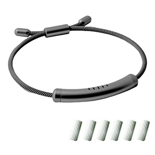 Mosquito Repellent Bracelet, Adjustable Natural Essential Oil Mosquito Repellent Bracelet with 6 Refill Sticks for Kids & Adults