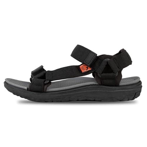 Lakeland Active Men's Stonethwaite Adjustable Outdoor Walking Trekking Sandals - Black - 9