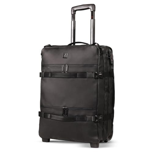 Aerolite Waterproof 55x40x20cm Ryanair Priority Trolley Bag, 44L, Wheels