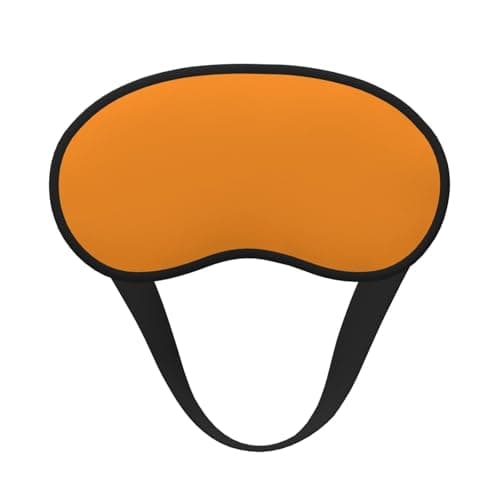 Deep Yellow Sleep Eye Mask, Soft & Comfortable for Men, Women, Comfortable Sleep Mask