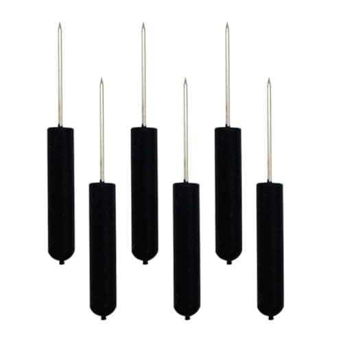 6 Pcs Cylinder Plastic Head Push Pins and Travel Map Cork Board