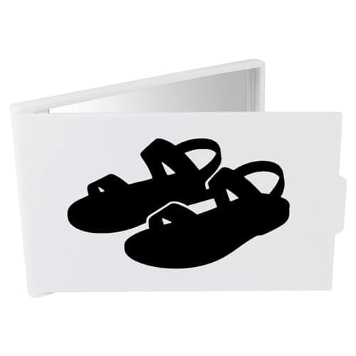 Azeeda 'Sandals Silhouette ' Compact Makeup Mirror (CM00057326)