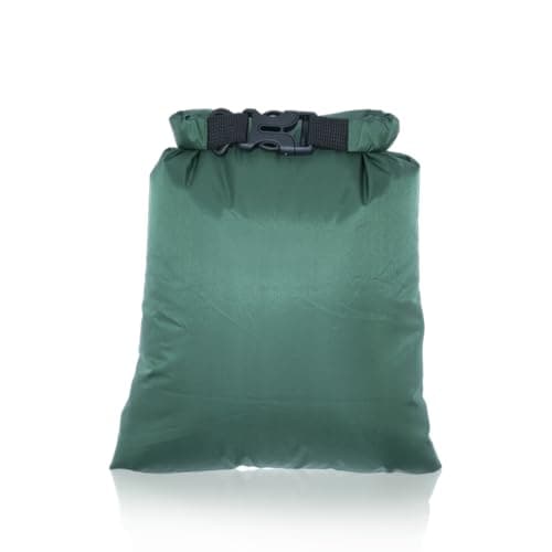 LICQIC Waterproof Dry Bag, Drybag Canoe Bag, 1 Pcs Dark Green, 3.5 Litre