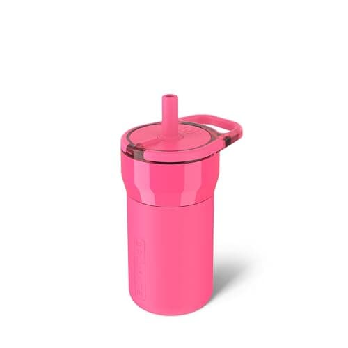 BrüMate Leap 350ml Kids Tumbler with Straw and Lid, 100% Leakproof