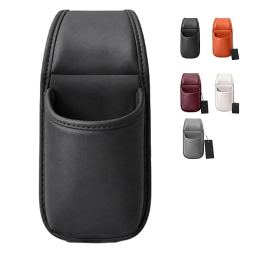 PU Leather Car Door Cups Holder Window Hanging Organizer,C