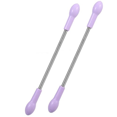 2pcs Stainless Steel Spring Epilator Facial Hair Remover Tool