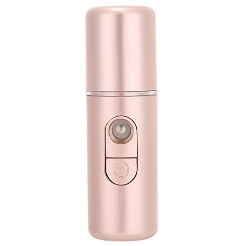 Generic Nano Mist Sprayer Portable USB Face Humidifier Deep Hydrating for Skin Care Moisturizing Tool Rose Gold 20ml (Rose Gold)