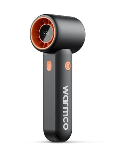 Warmco Portable Handheld Fan 5000mAH Turbo Personal Mini Fan