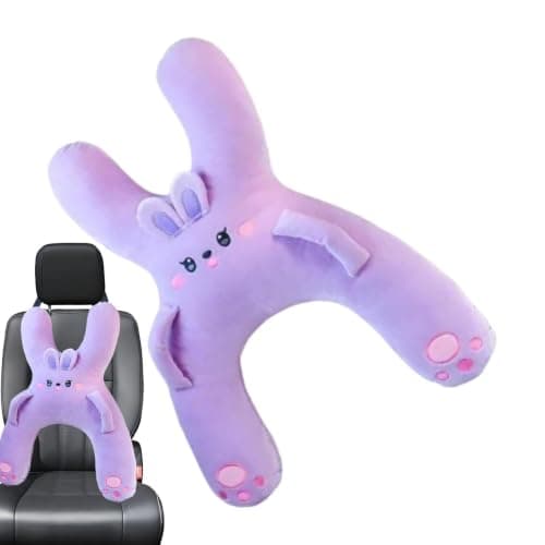 Frhwye Car Travel Pillow for Kids Ergonomic Breathable Rest Pad H Shaped