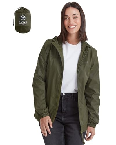 TOG24 Craven Womens Windproof,Breathable,Waterproof Jacket,Packaway, Hood