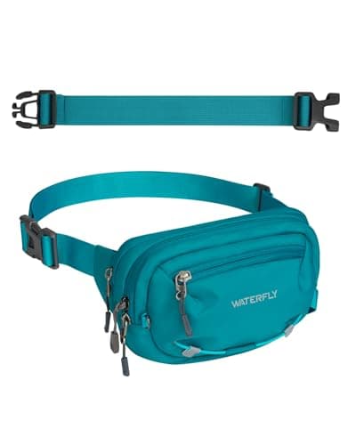 Waterfly Bum Bag Fanny Pack: Small Waist Bumbag with RFID Blocking