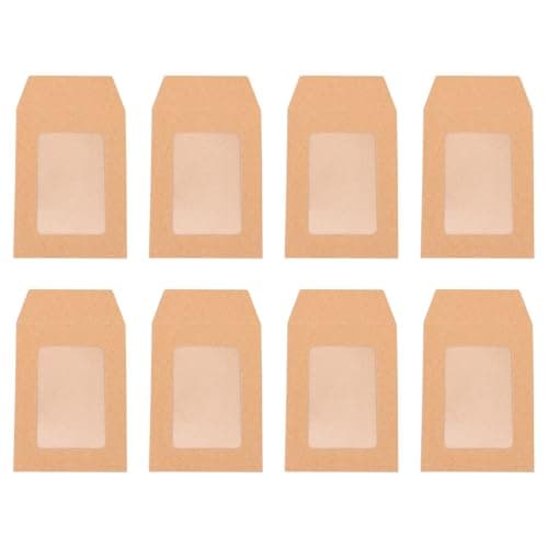 25pcs Kraft Paper Document Folder Business Envelopes