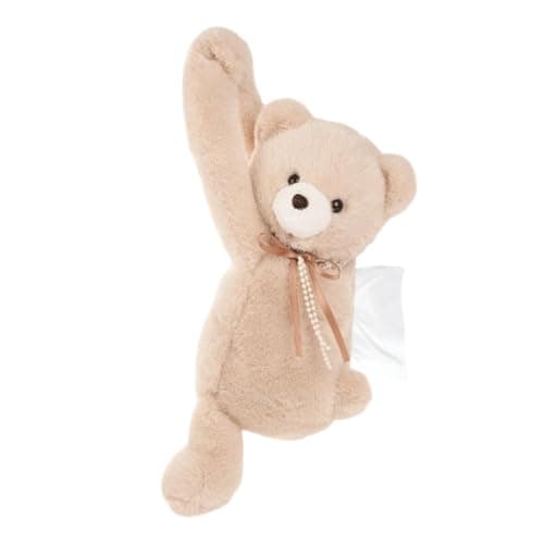 Tissue Holder For Car | Plush Cute Space-Saving Animal Storage Organizer