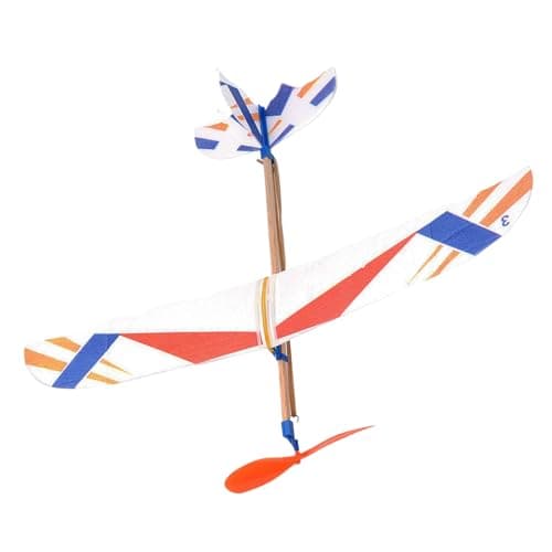 Rubber Band Powered Airplane Toy Rubber Band Powered Aircraft