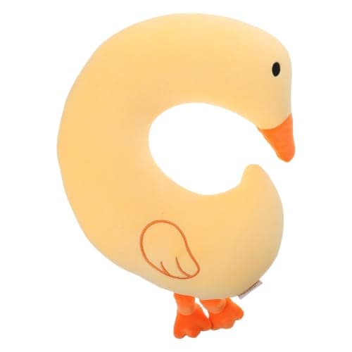 SHINEOFI Cute Goose U Shaped Neck Pillow for Adults Travel Comfort