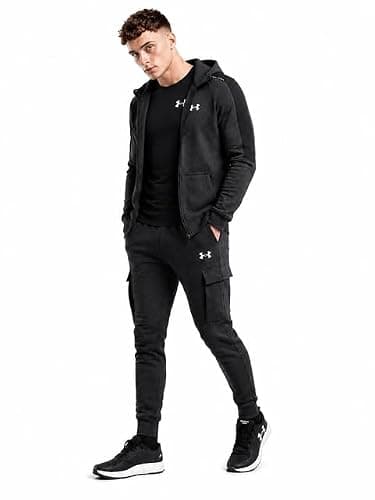 Under Armour Men's 3-Piece Tracksuit & T-Shirt Bundle Set