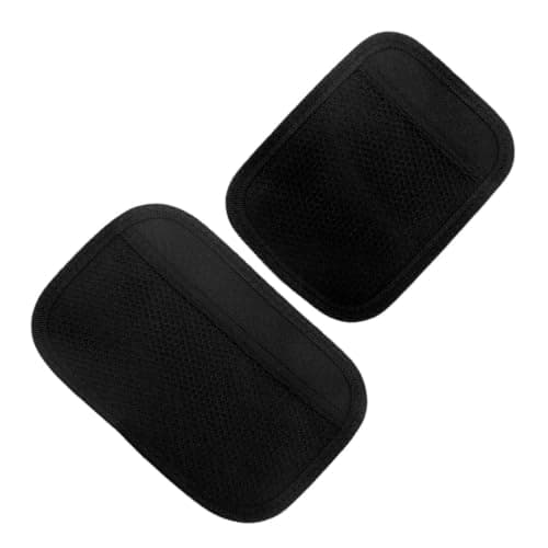 ifundom Car Door Pocket Organizer Mesh Net Bag 2pcs Black Oxford Cloth Easy Installation for Car Interior Phone and Miscellaneous Items Organizer