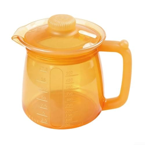 Mixabloem Portable Silicone Coffee Pot, Collapsible Travel Mug for Hot Water and Milk, Shatter-Resistant Kettle for Camping, Office, and Home Use, Dishwasher Safe(500ml Beige)