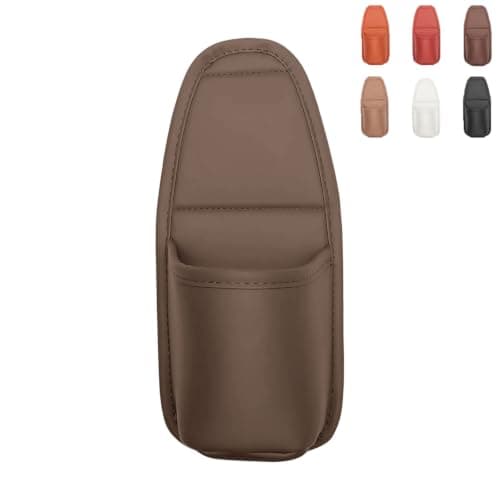 Car Door Cups Holder Window Hanging Organizer,Car Door Storage Pocket,Brown