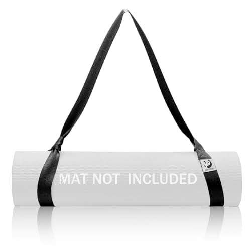 Slim Panda Yoga Mat Straps for Carrying, Adjustable Yoga Mat Carrier (Yoga Mat Not Included)