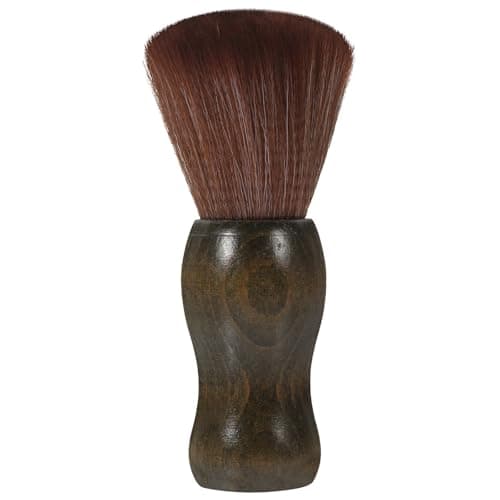 Portable Shaving Brush and Nylon Bristles with Wooden Handle for Men