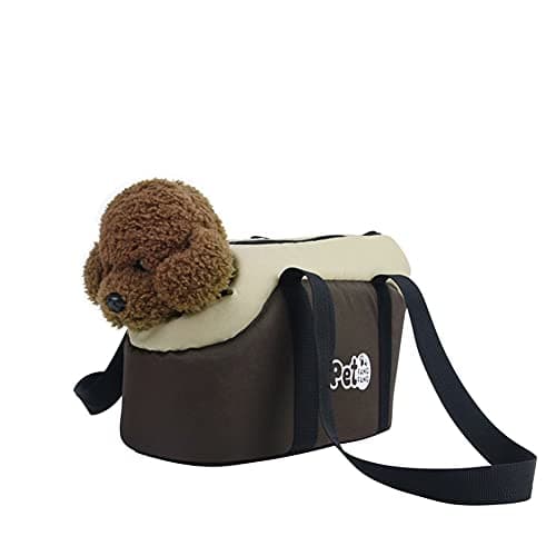 Outdoor Travel Pet Carrier - Breathable, Adjustable, Folding Sling for Cat & Dog - Warm Sponge, Portable for Shopping, Hiking, Walking