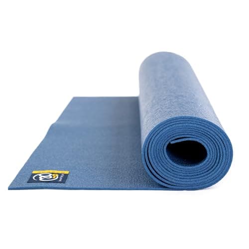 Yoga-Mad Lightweight Travel Yoga Mat | Studio Quality Foldable Mat | 183cm x 60cm x 1.8mm | Non Slip Exercise Mat for Yoga, Pilates, Gym and Home Workouts