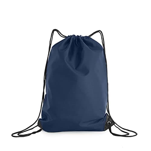 adam & eesa® Unisex Drawstring Gym Bags - Personalised Waterproof Sack with Carry Handles for Mens & Womens - Kids PE Swimming School Bag - Ideal for Beach, Holidays, Shopping, Yoga (7.5L Capacity)