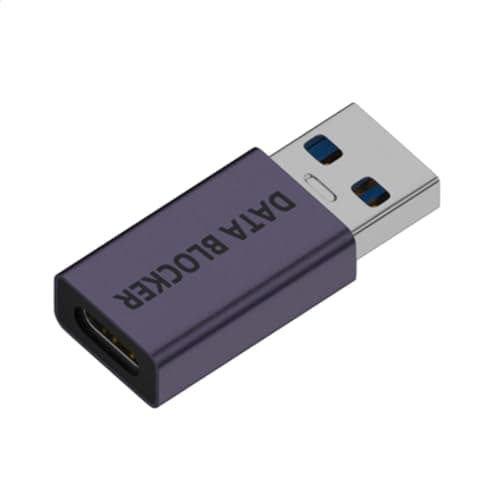 Secure Charging Adapter Data Transfer Lightweight Pocket Size for Public USB Port Devices Travel Essential Public Charging Device
