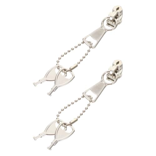 Coat Zipper Repair Kit 2pcs Metal Zipper Pulls Back to School Decor