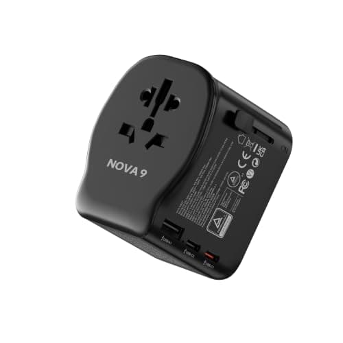 20W Travel Adapter USB-C Fast Charge Universal Worldwide Plug UK EU US AU