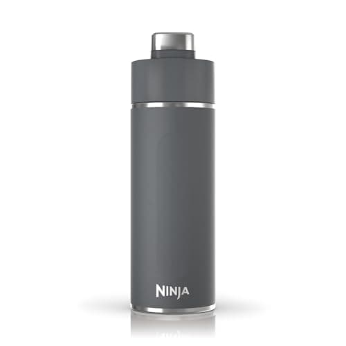 Ninja Thirsti 700ml Water Bottle with Leak-Proof Lid, Grey DW2401EUUKGY