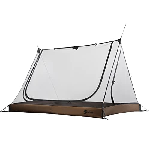 OneTigris Mesh Tent, Ultralight Ventilated 2 Person Tent with 3 Openings