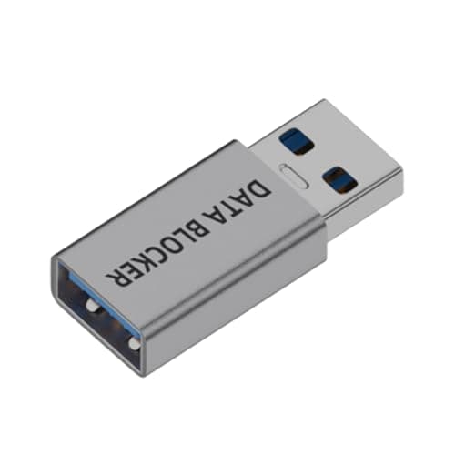Secure Charging Adapter Data Transfer Lightweight Pocket Size for Public USB Port Devices Travel Essential Public Charging Device