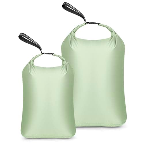 CANBOX Travel Laundry Bags, 2 Pcs Waterproof Wet Dry Separation Bags