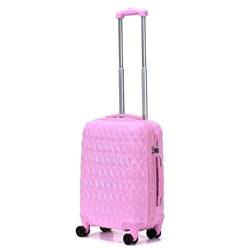CMY Suitcase 20 Inch Cabin Hard Shell Lightweight ABS Carry-On Luggage