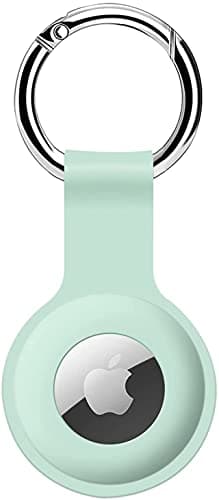 COLORCORAL AirTag Holder Case- Silicone Case for AirTag Keyring 2026/2021
